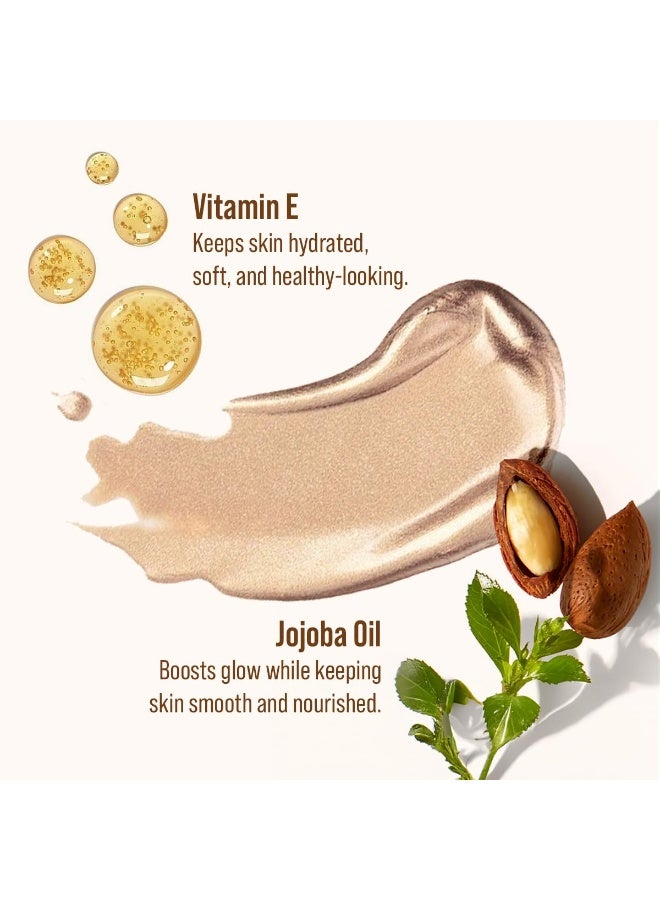 Staze 9to9 She's Expensive Body Shimmer | High-shine Shimmer | Non-sticky & Lightweight | 50ml - Image 3